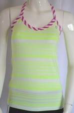 NEW LORNA JANE SZ S HARMONY SPORT TANK TOP Excel GYM YOGA Woman Neon Yellow