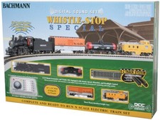 BACHMANN ESCALA N 24133 SILBATO PARADA TREN ELÉCTRICO ESPECIAL SET CON SONIDO DCC NUEVO