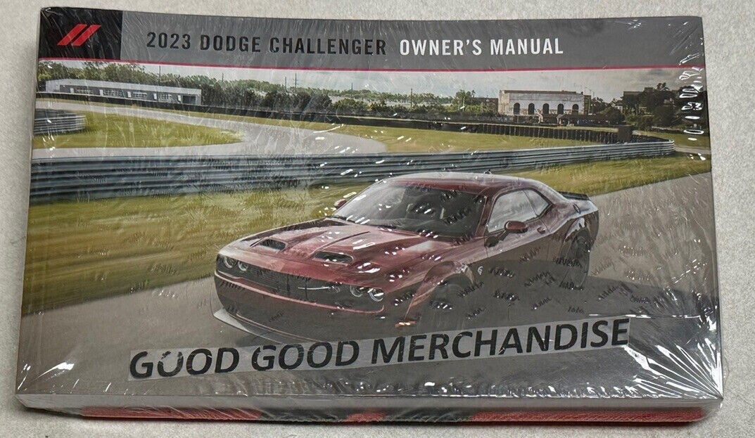 2023 DODGE CHALLENGER OWNERS MANUAL SRT HELL SCAT CAT RT GT AWD