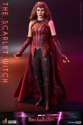 Figurine Hot Toys WandaVision The Scarlet Witch Wanda TMS036 – 28 Cm 1/6 – Neuf