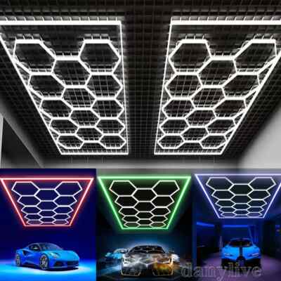 1PC Garage Hexagon LED 440/1200mm Auswechselbare Lampe Licht für HEX LED Licht