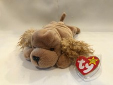 TY Beanie Babies SPUNKY the cocker spaniel - NWMTs