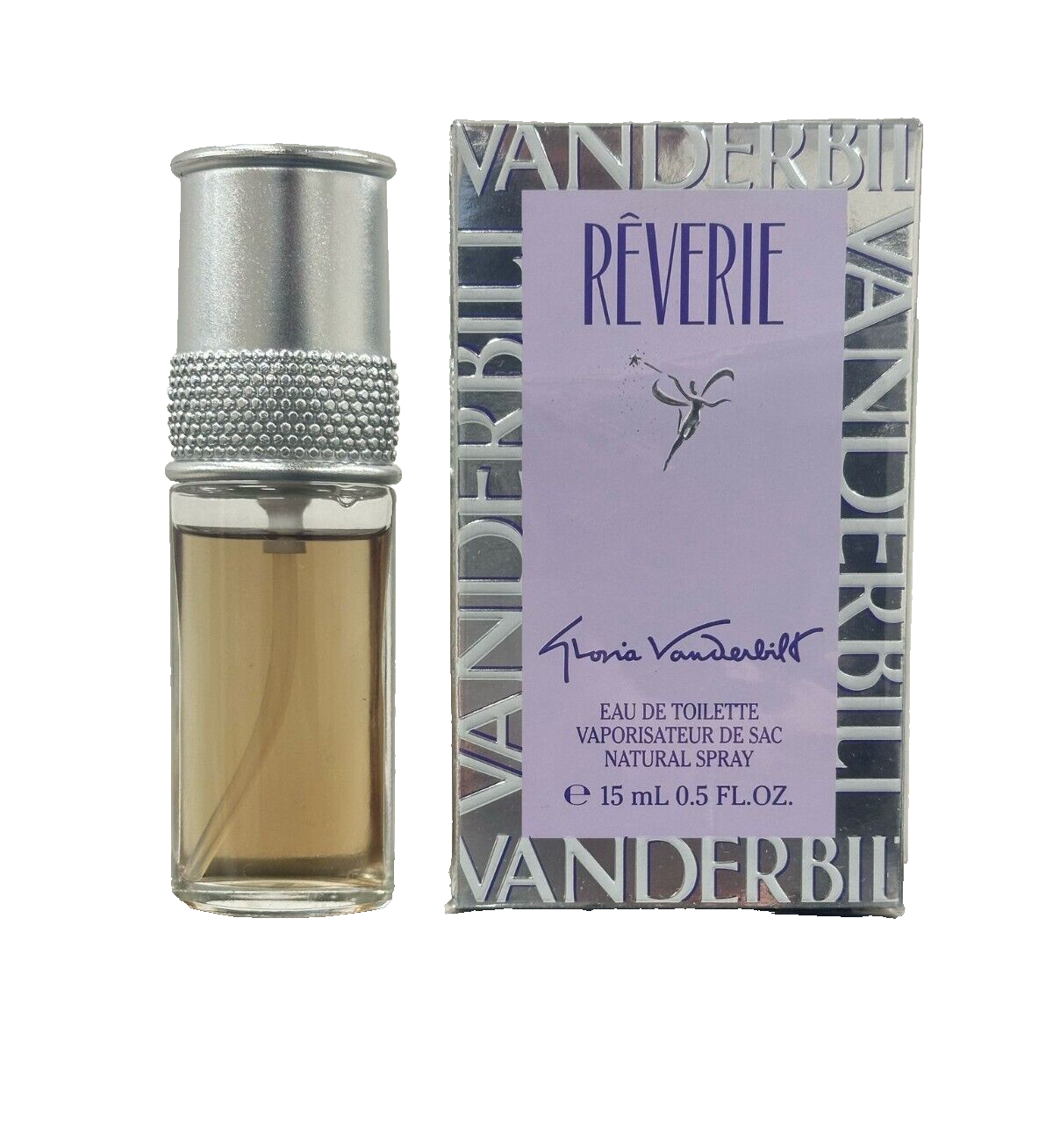GLORIA VANDERBILT REVERIE EDT VAPORISATEUR DE SAC NATURAL SPRAY - 15 ml