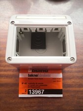 Scatola Bticino Idrobox 3 posti per frutti TEKNE art. 13967. Nuova e introvabile