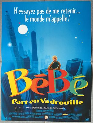 Plakat BEBE PART En Vadrouille Babys Day Out Joe Mantegna 40x60cm