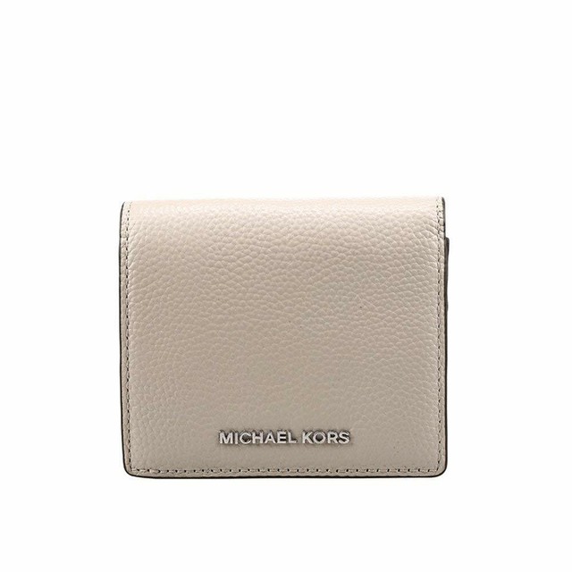 michael kors pebbled leather card case