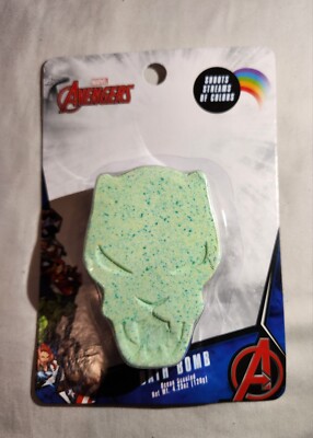 Marvel The Avengers Black Panther Bath Bomb Ocean Scented -  Green