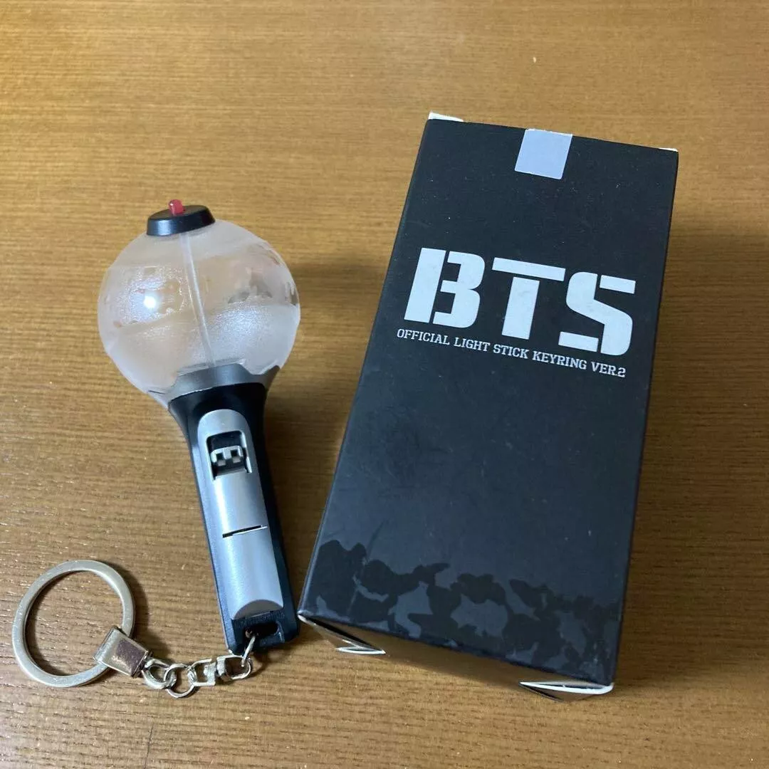 BTS Army Bomb Special Edition Official Light Stick Key Ring Chain