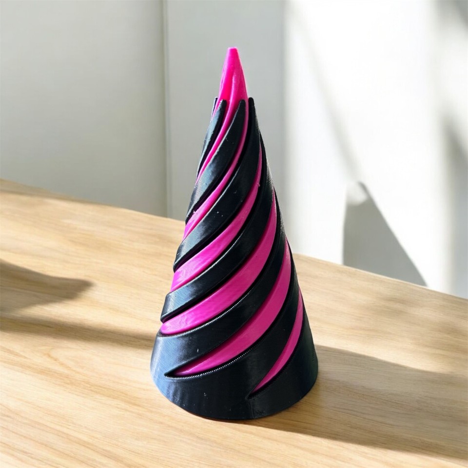 3D Printed Spiral Cone Toy, Fidget toy, Impossible Cone eBay