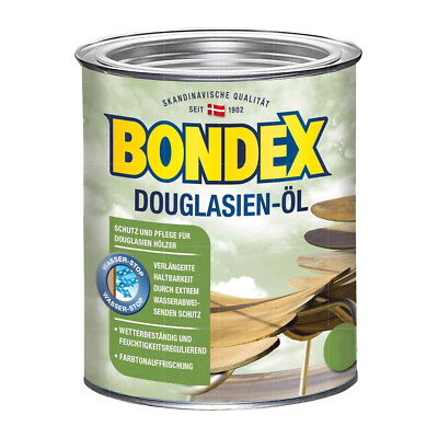 BONDEX Douglasien-Öl 4 Liter Douglasienöl Holzöl Terrassenöl Möbelöl Holzschutz