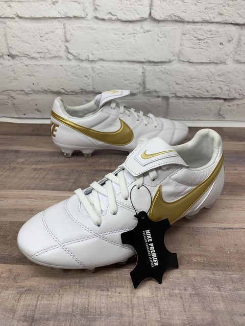 nike premier ii fg white gold