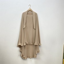 One Piece Amira Muslim Women Long Khimar Prayer Overhead Hijab Headscarf Ramadan