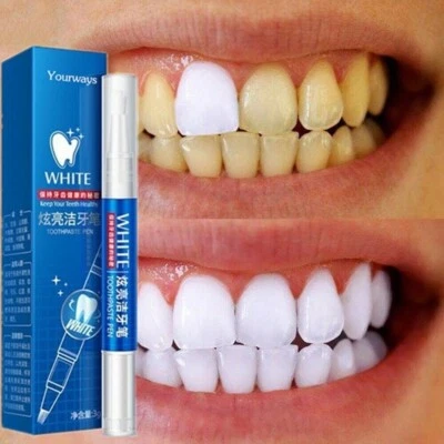 D-CHANNEL Teeth Whitening Gel Pen Extra Strong White Tooth Whitener Delicate Stain Remover