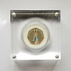 2019 50P BEATRIX POTTER - PETER RABBIT SILVER PROOF FIFTY PENCE COIN + BOX + COA