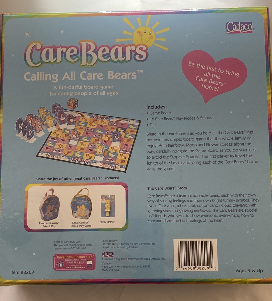 Care Bears Calling all Care Bears Game New in sealed box. Rare find | eBay