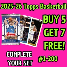 2025–26 Topps Basketball BASE #1-200 You Pick & Complete a Set!