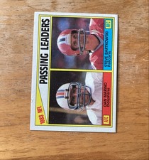 1984 Topps - League Leaders Dan Marino, Steve Bartkowski #202 (RC)