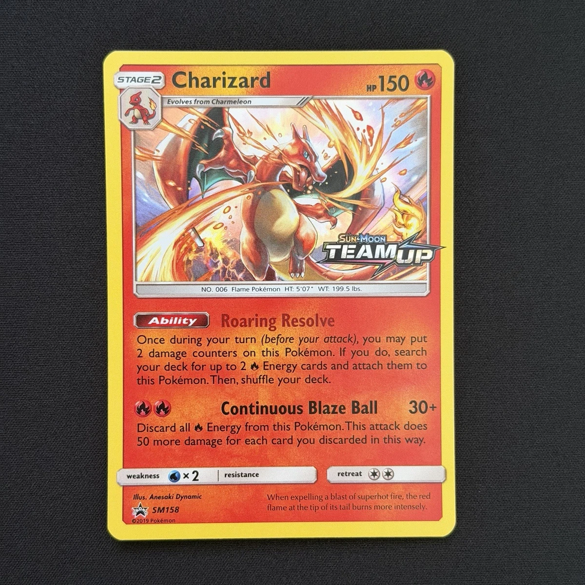 【ARS8】リザードン 海外版限定イラスト TEAMUP SM158 PROMO Charizard SM158 Sm for sale | eBay