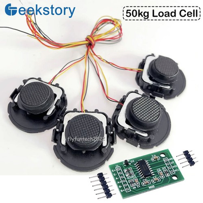 #ad #ad New 50KG Load Cell Weighting Pressure Sensor Half bridge with HX711 Ad Module $9.39