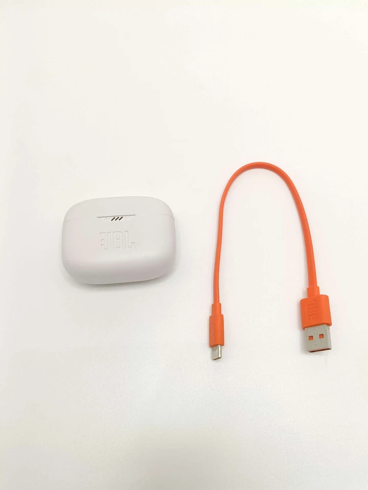 Écouteurs intra-auriculaires sans fil JBL Tune Buds blancs - Photo 2/4