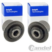 2X Delphi Querlenkerlager Buchsen Vorderachse Passend FüR Dacia Logan Sandero RE