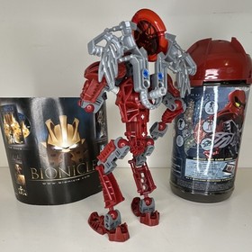LEGO Bionicle Toa Vakama 8601 Complete Set w/ Canister & Instructions