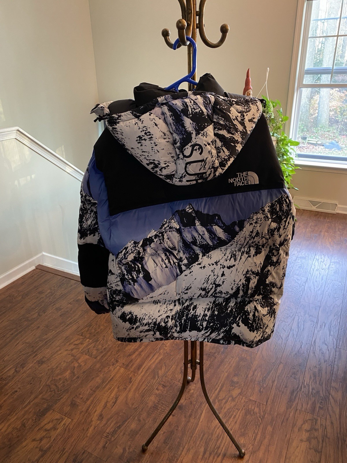 Supreme X The North Face TNF Mountain Baltoro Down Jacket Size Large FW2017 New image 2