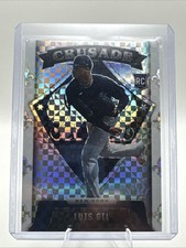 2022 Panini Chronicles - Crusade Luis Gil #7 Building Blocks Prizm (RC)