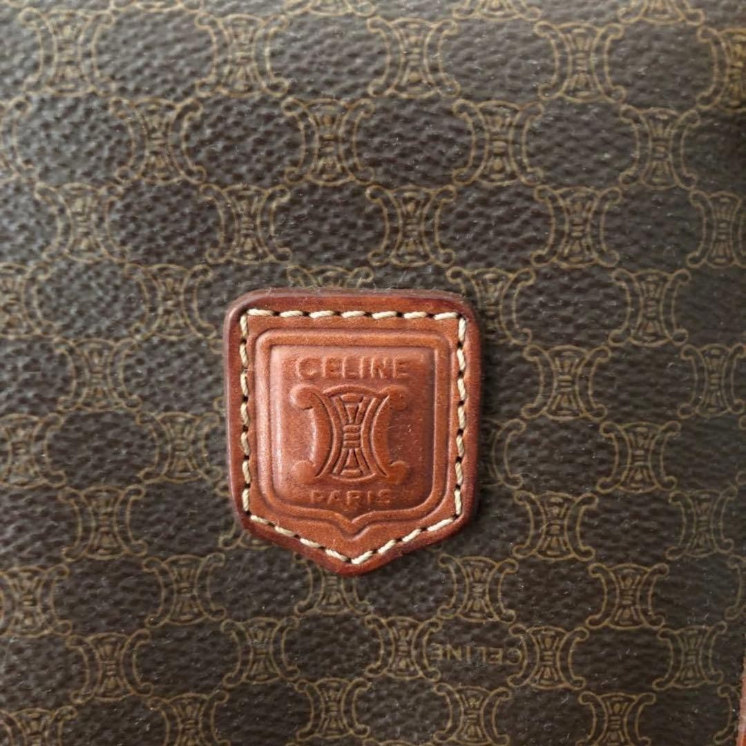 CELINE Macadam Pattern Mini Drum Bag Handbag From… - image 3