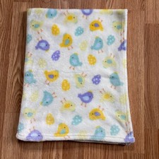 Parent's Choice Baby Blanket Chicks Eggs Easter Pastels Walmart 30 x 35