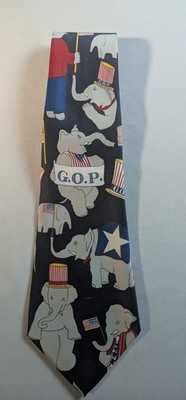  A. Rogers GOP Necktie Only $3 Shipping 