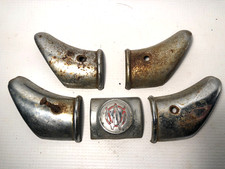 Willys Jeepster Dash Molding Trim Overland End Caps 1948-1951 Willys Jeepster Dash Molding Trim Overland End Caps 1948-1951