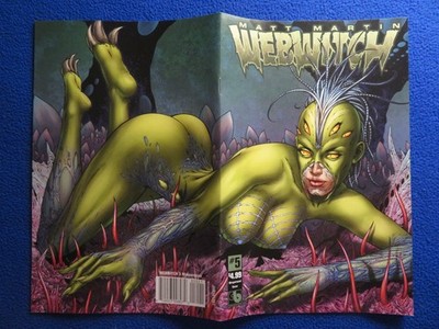 WEBWITCH #5  WRAP VARIANT  TIM VIGIL 1ST PRINT  2016  AVATAR PRESS