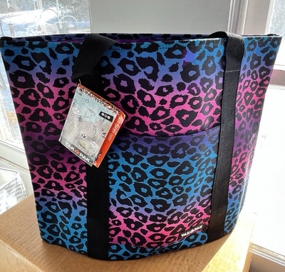 YAK PAK Tote Bag Two Handles expanding bottom water resistant totebag messenger