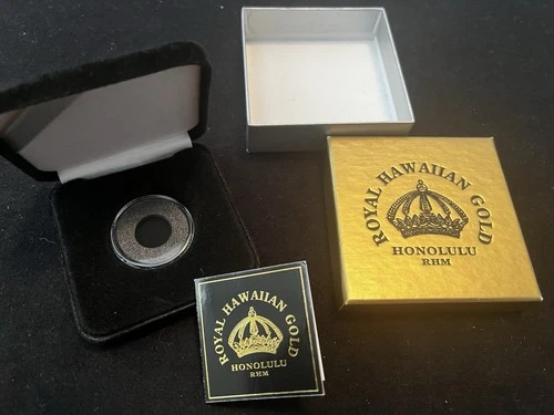 Hawaiian Gold 1/20oz BOX ONLY - VERY RARE! No Coins Included.