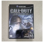 Activision Call of Duty: Finest Hour Nintendo GameCube w/ Manual