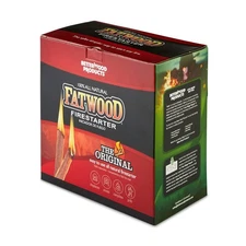 Betterwood 10 Pound Fatwood Natural Pine Firestarter 1 Pack for Campfire, BBQ...