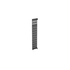 Panduit V4PTOB 4-Post Rack Vertical Tie-off Panel Steel Black