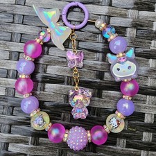 Glowing Keychain, Phone Charm, Bag Clip, Purse Charm, Bag Charm - Hello Kitty HK
