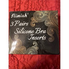 Silicone Bra Inserts - Nude (3 Pairs)