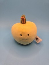 Jellycat London Fabulous Fruit Granny Smith Apple 4" Plush Stuffed Animal Toy 