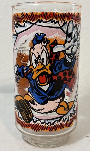 Vintage Marvel Comics Howard The Duck 5.5" Glass (1977, 7-Eleven) *GREAT COLOR*