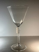 Savoir Vivre Hoya Crystal Monarch Butterfly Stem Wine Glasses Set of 4 Japan