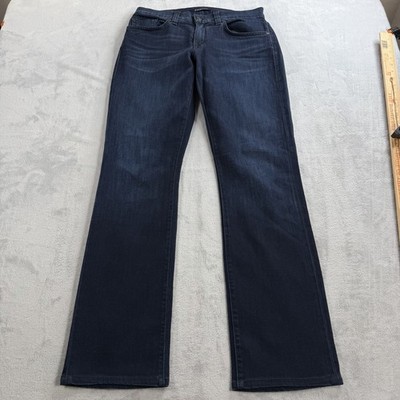 Fidelity Denim Jeans Impala Mens 32x34 Jeans Straight Cut Dark Blue Stretch