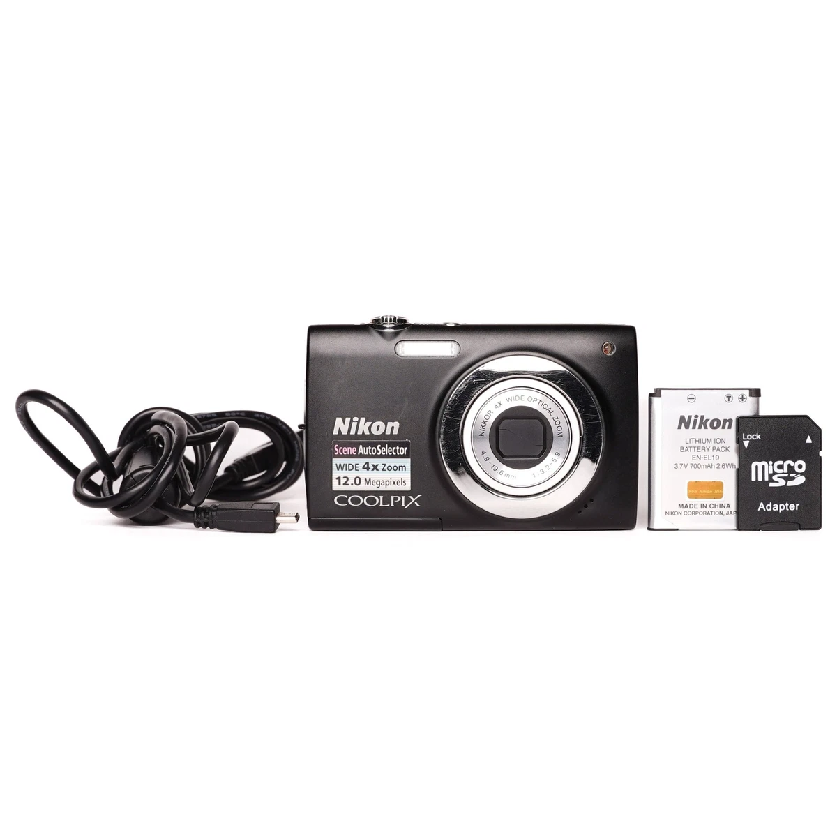 【A2211】 Nikon COOLPIX E2500 ニコン クールピクス Amazon | Nikon Coolpix 2500 2MP デジタルカメラ 光学ズーム3倍