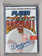 1996 Fleer Team Wax - LOS ANGELES DODGERS Team Set