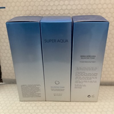 3x Missha Super Aqua Balancing Toner 150ml Discountinued