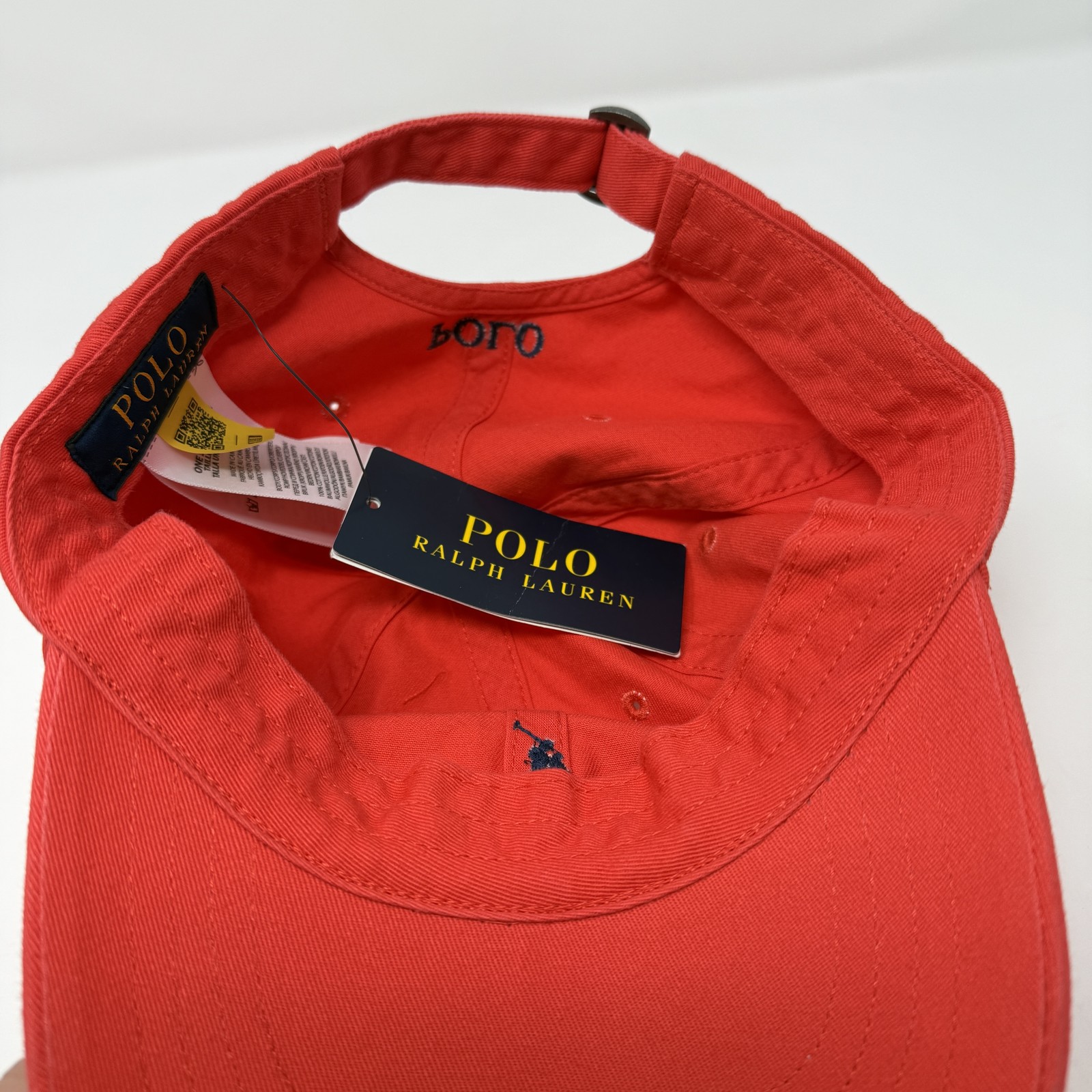 Polo Ralph Lauren cappello berretto cinturino schiena ricamato pony classico polo uomo baseball