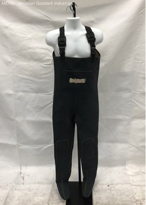 Hodgman Neoprene Chest Waders Size M Green Stockingfoot Fishing Hunting