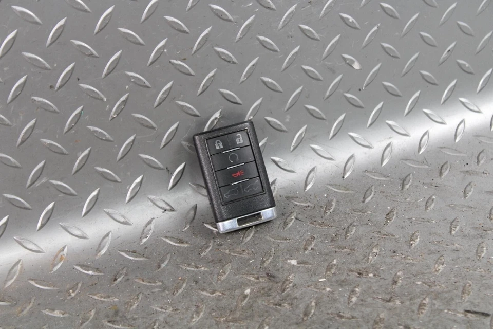 08-14 Escalade ESV Black Chrome Electronic Smart Keyfob Key Fob Remote OEM WTY - Image 3 of 4